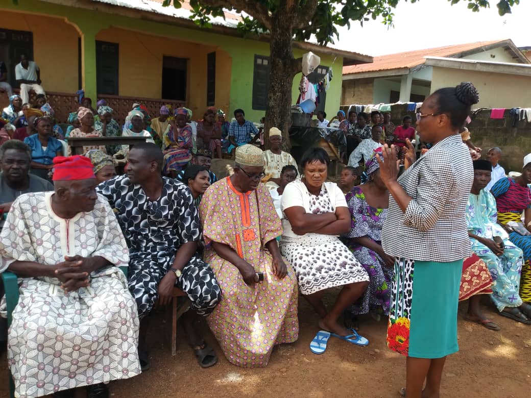 Mobilization of Arakale Community People on Prevention of Malaria in Pregnancy